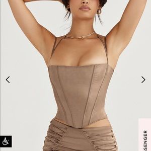 HOUSE OF CB Chantelle corset top NWT*